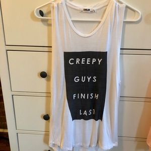 CHRLDR Creepy Guys Finish Last Tank